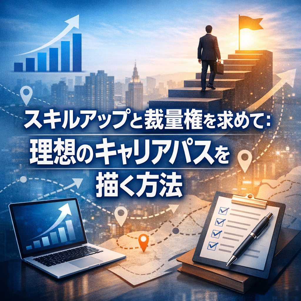 スキルアップと裁量権を求めて：理想のキャリアパスを描く方法